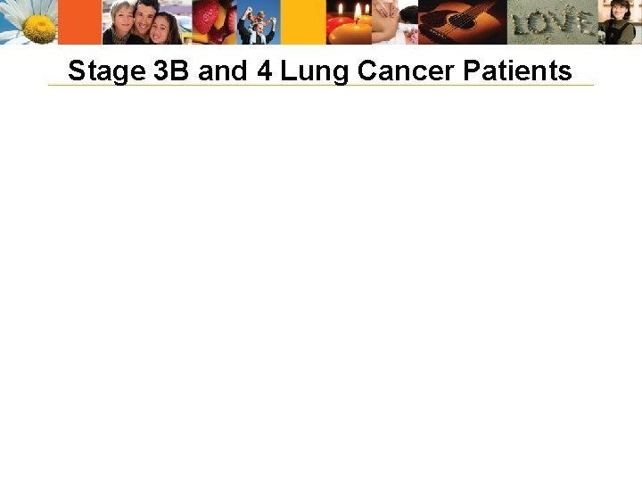 Stage 3 B and 4 Lung Cancer Patients Inspire. Health vs. Standard Survival 