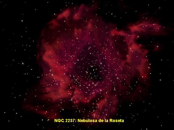 NGC 2237: Nebulosa de la Roseta 