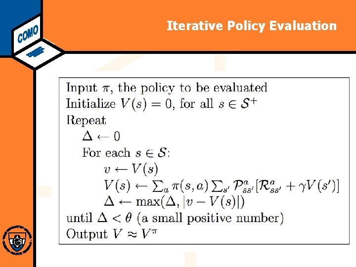 Computational Modeling Lab Iterative Policy Evaluation 