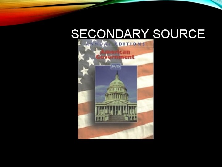 SECONDARY SOURCE 