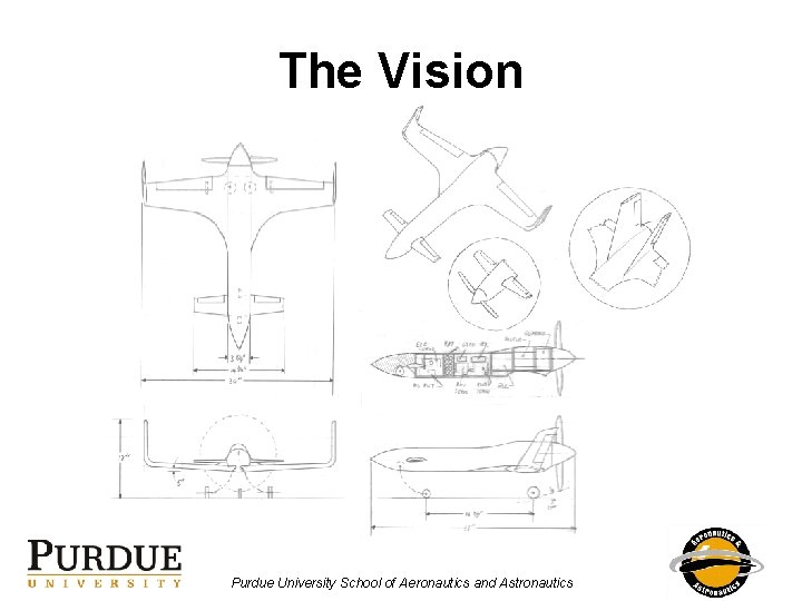 The Vision Purdue University School of Aeronautics and Astronautics 