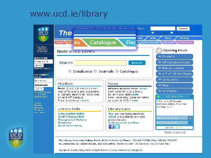 www. ucd. ie/library 