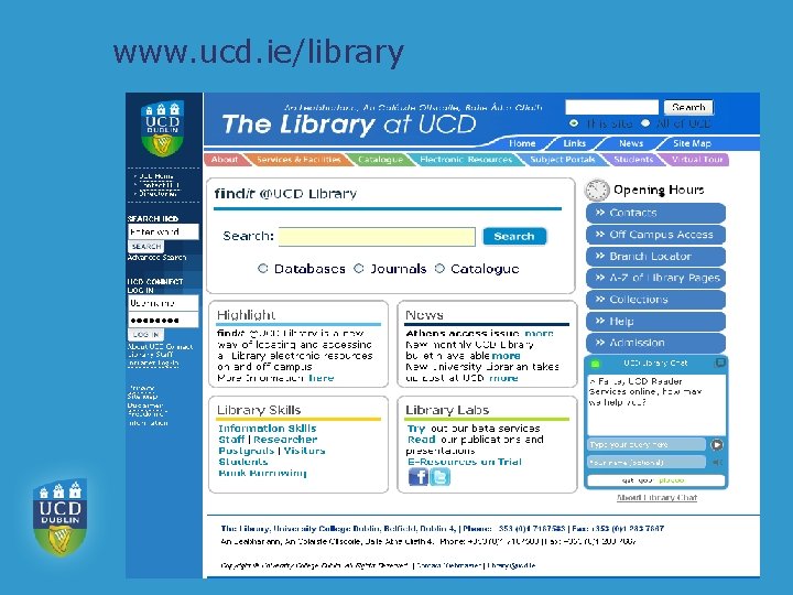 www. ucd. ie/library 