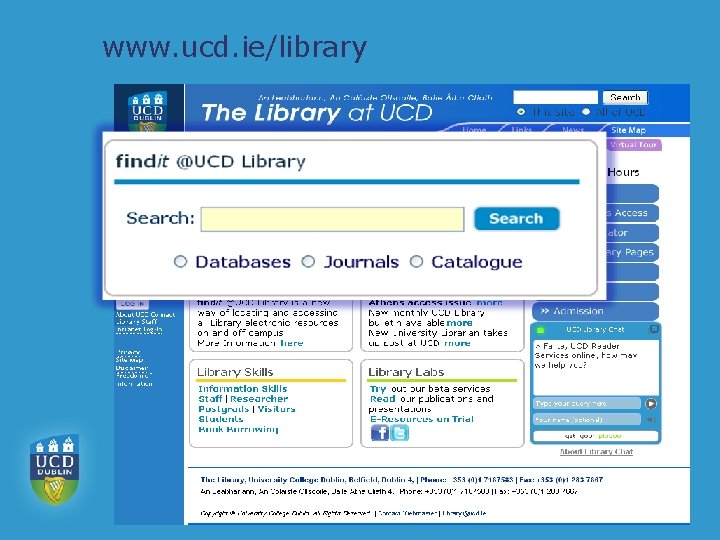 www. ucd. ie/library 