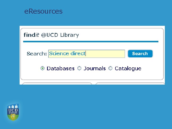 e. Resources 