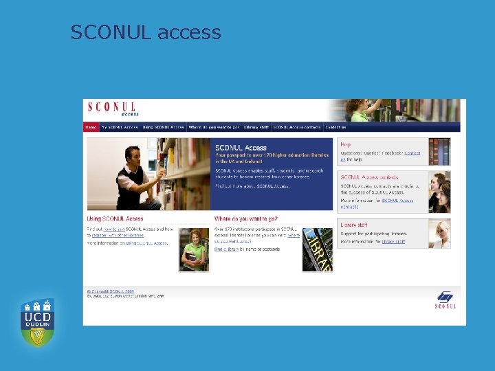 SCONUL access 