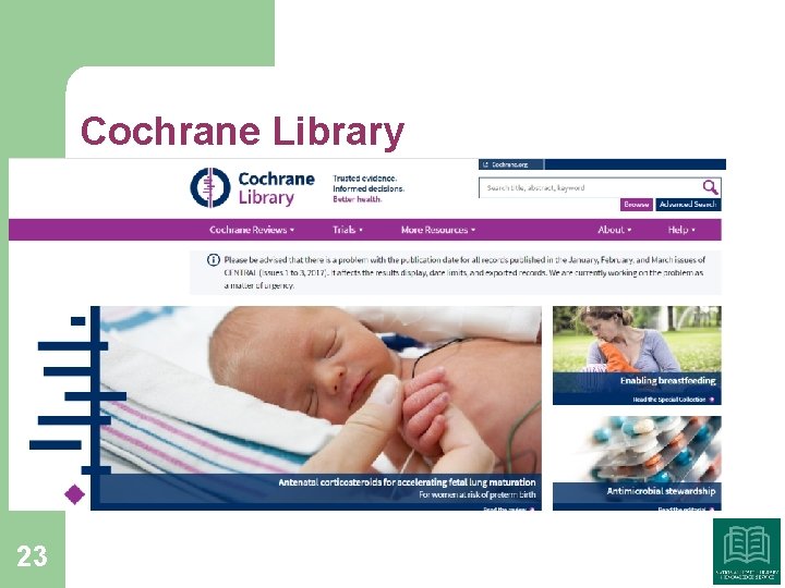 Cochrane Library 23 