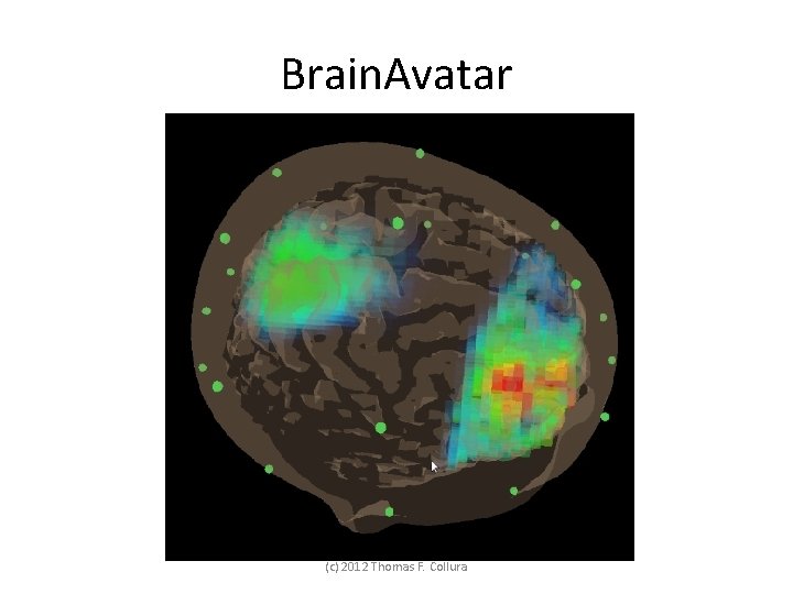 Brain. Avatar (c) 2012 Thomas F. Collura 