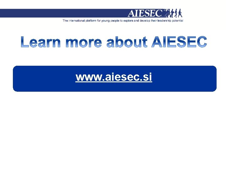 www. aiesec. si 