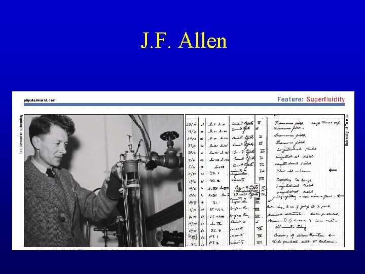 J. F. Allen 