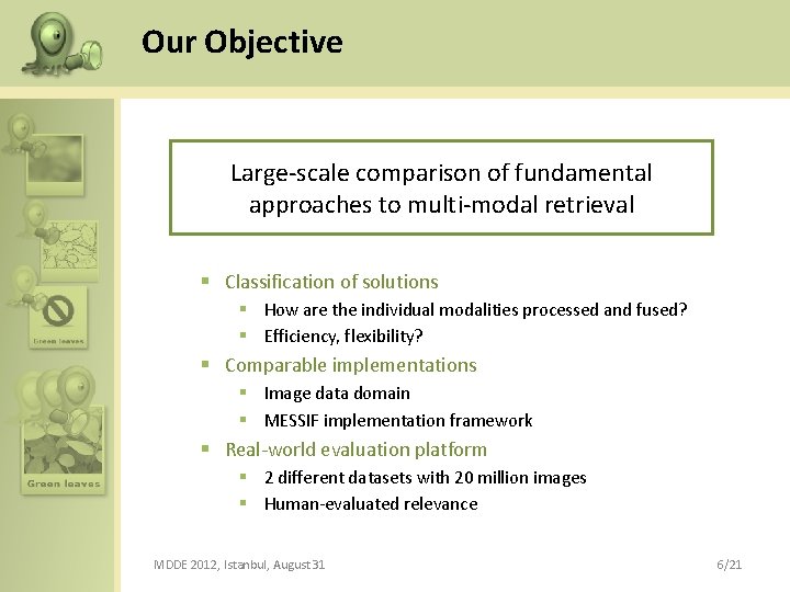 Multimodal image search for largescale applications Petra Budikova