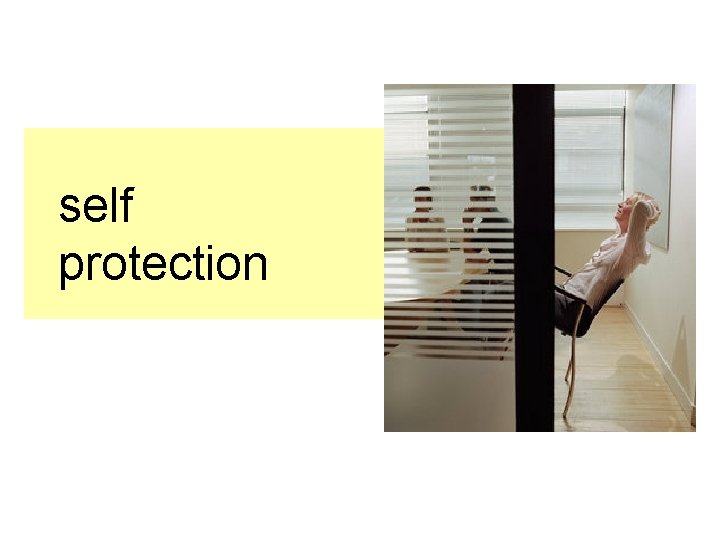 self protection 