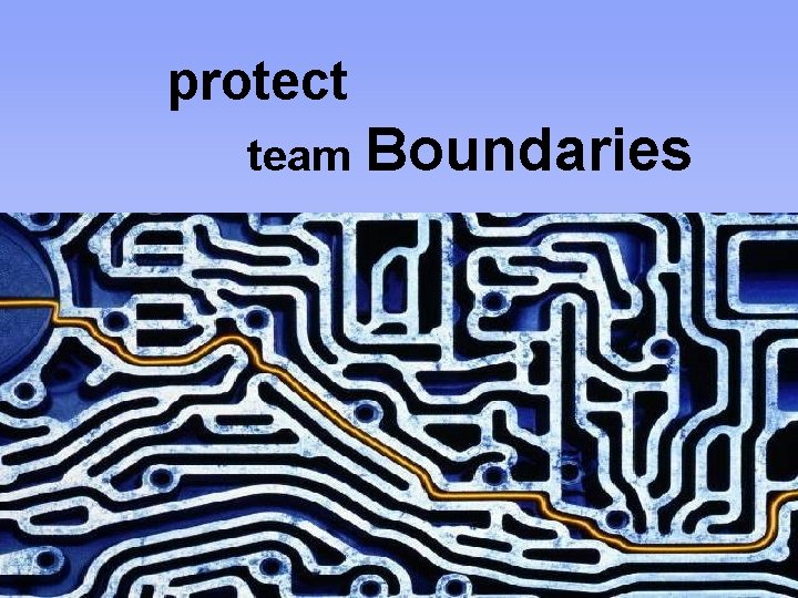 protect team Boundaries Protect Team Boundaries 