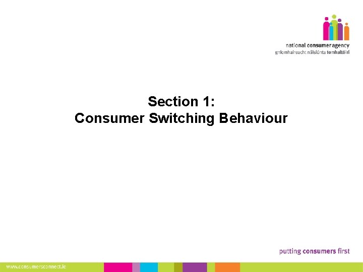 5 Section 1: Consumer Switching Behaviour Making Complaints 