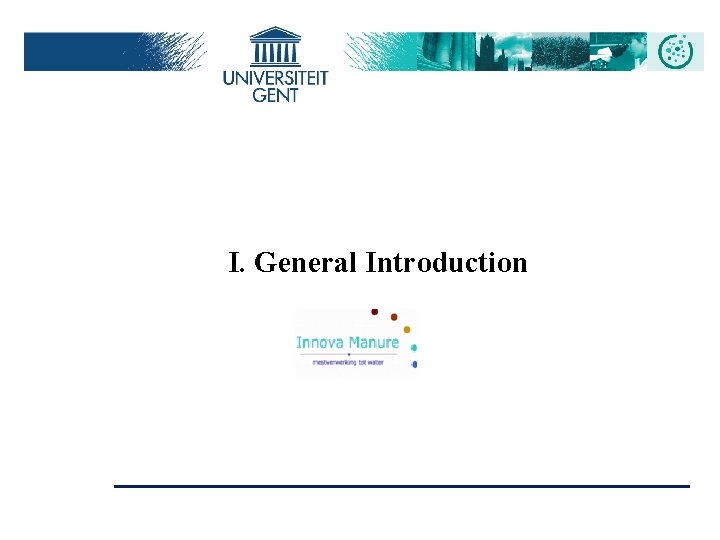 I. General Introduction 