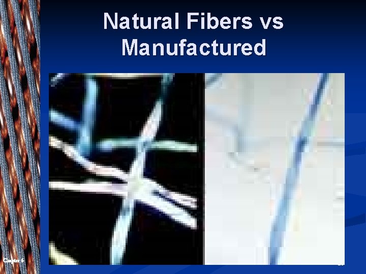 Natural Fibers vs Manufactured Chapter 6 23 Natural Fibers vs Manufactured Chapter 6 23