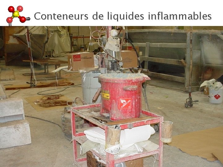 Conteneurs de liquides inflammables 21 