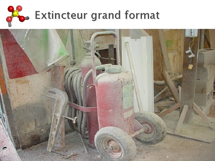 Extincteur grand format 27 