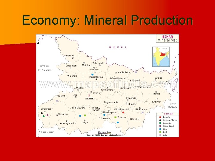 Economy: Mineral Production 