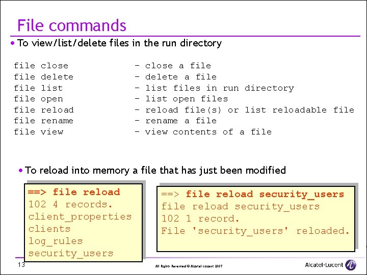 Administration Interfaces AI Module Objectives Command Line Interface