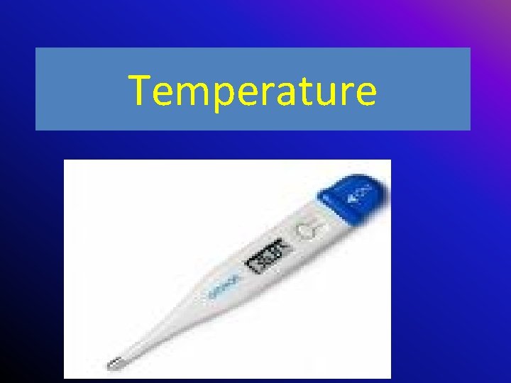 Temperature 