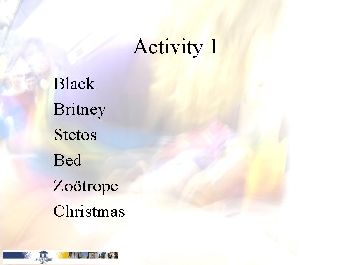 Activity 1 Black Britney Stetos Bed Zoötrope Christmas 