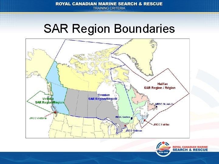 SAR Region Boundaries 