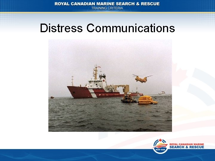 Distress Communications 