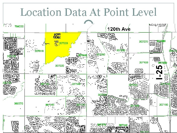 Location Data At Point Level 