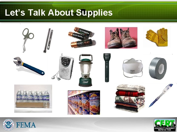 Let’s Talk About Supplies 