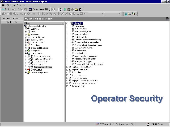 Operator Security 