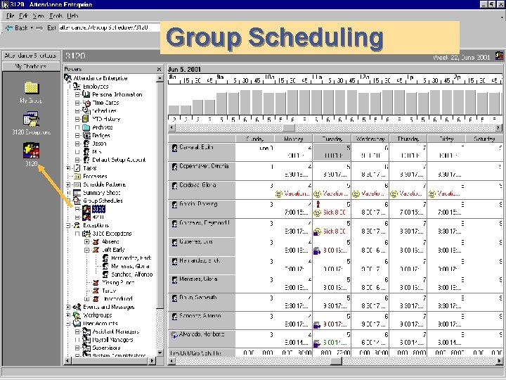 Group Scheduling 