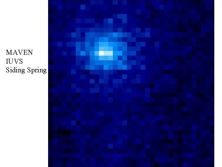 MAVEN IUVS Siding Spring 