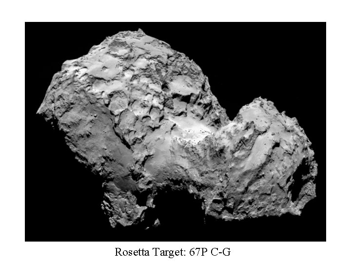 Rosetta Target: 67 P C-G Rosetta Target: 67 P C-G