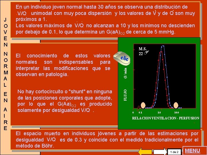 E N A I R E El conocimiento de. estos valores. normales son indispensables