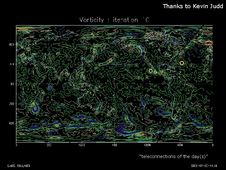 Thanks to Kevin Judd Florida Africa S America “teleconnections of the day(s)” Bangalore 11