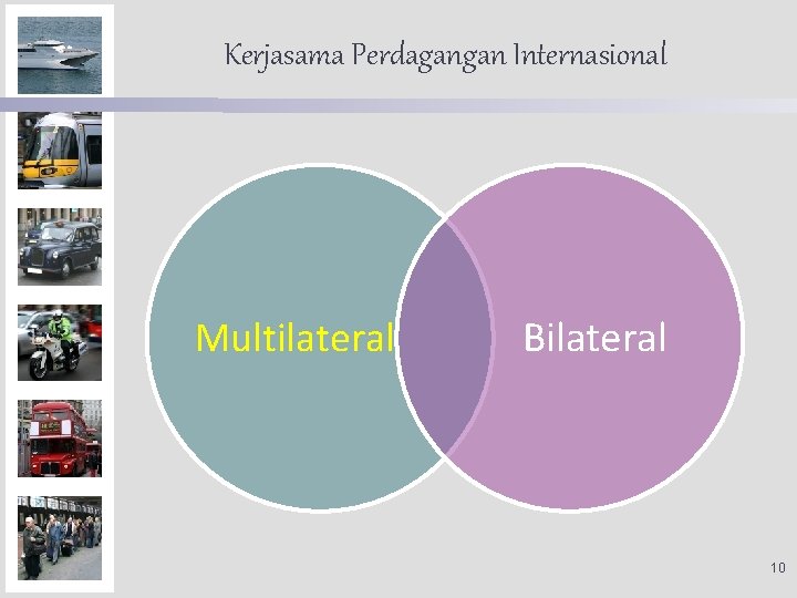 Kerjasama Perdagangan Internasional Multilateral Bilateral 10 