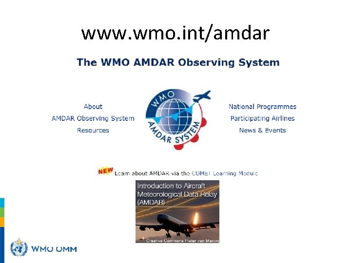www. wmo. int/amdar 