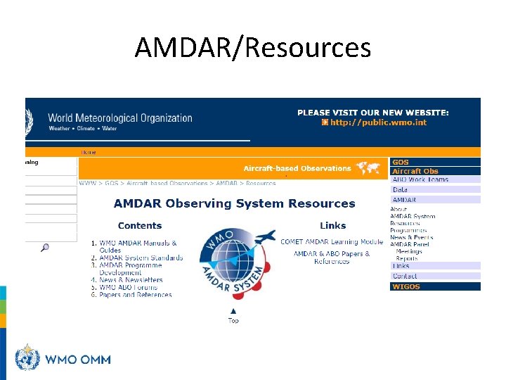 AMDAR/Resources 