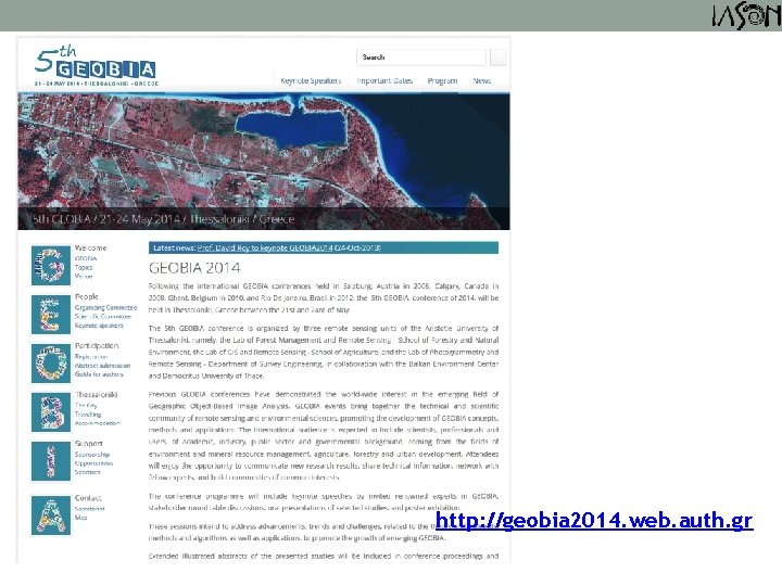 http: //geobia 2014. web. auth. gr 