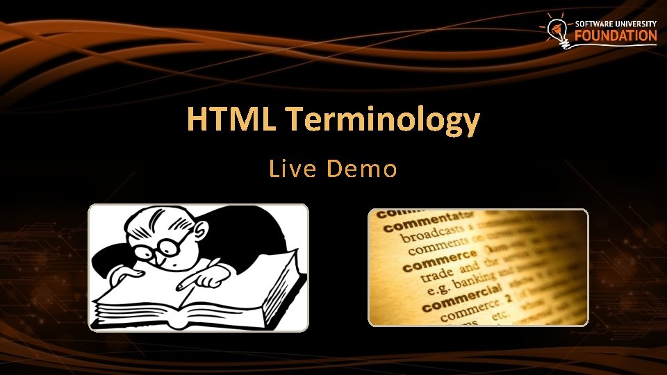 HTML Terminology Live Demo 