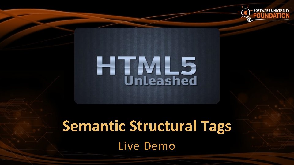 Semantic Structural Tags Live Demo 