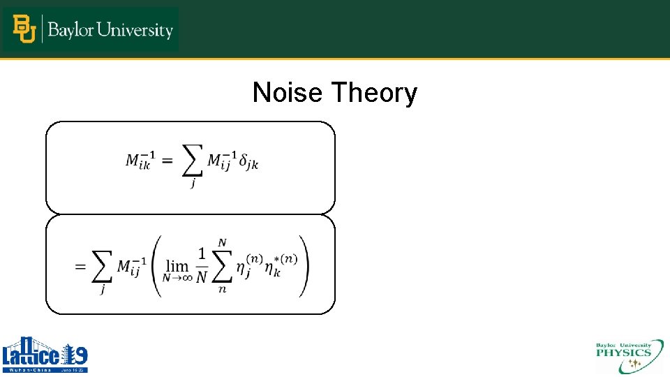 Noise Theory 