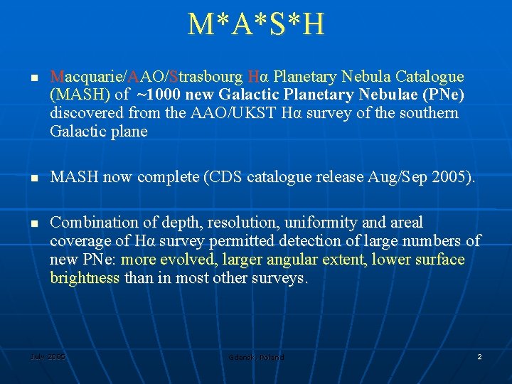 M*A*S*H Macquarie/AAO/Strasbourg Hα Planetary Nebula Catalogue (MASH) of ~1000 new Galactic Planetary Nebulae (PNe)