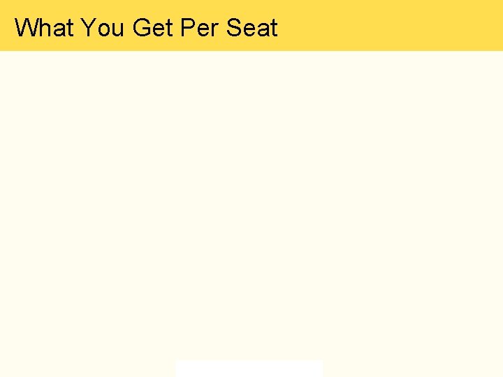 What You Get Per Seat Copyright © 2013 Callbox. All rights reserved. 