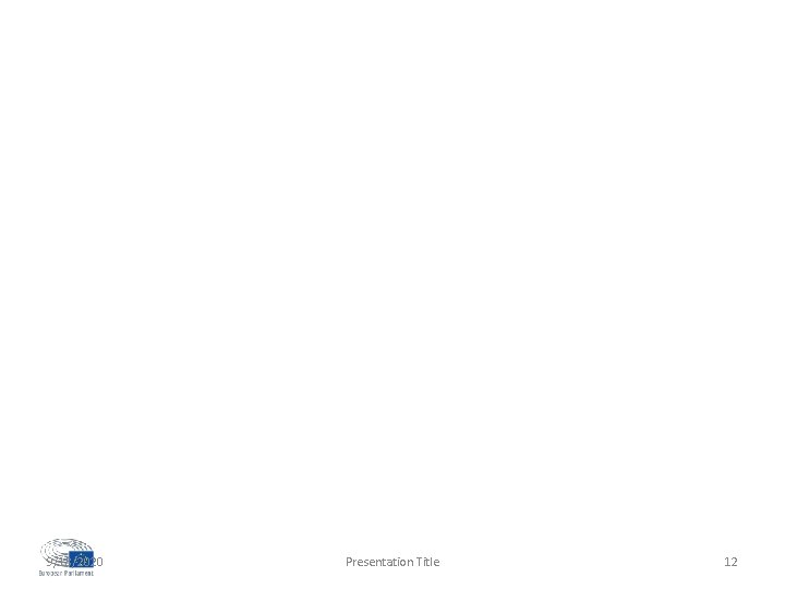 9/18/2020 Presentation Title 12 
