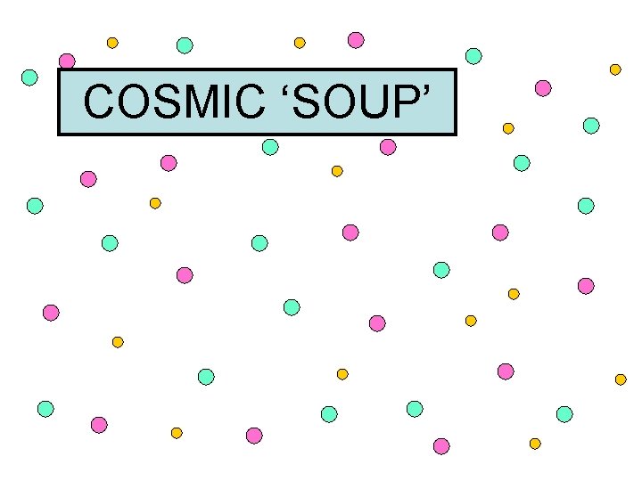 COSMIC ‘SOUP’ 