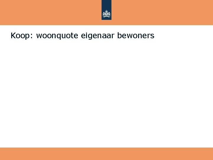 Koop: woonquote eigenaar bewoners 
