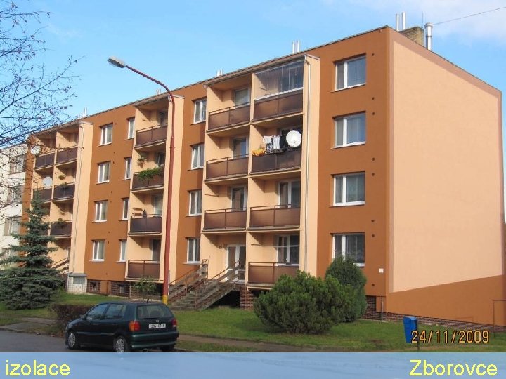 izolace Zborovce 