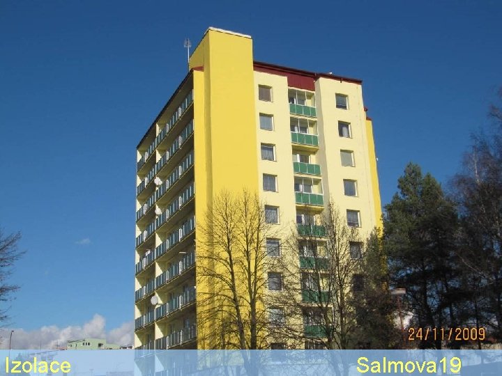 Izolace Salmova 19 